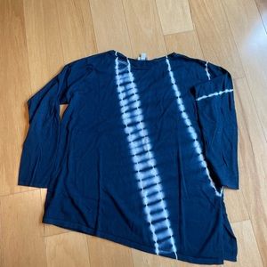 J. Jill Pure Jill top in navy and white. Size M.